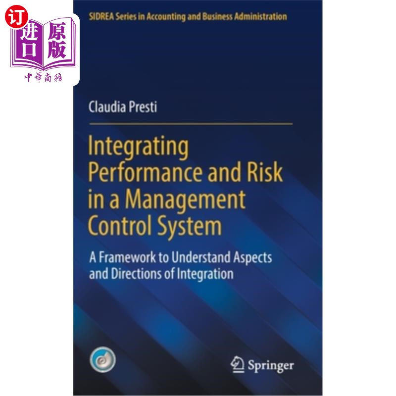 海外直订Integrating Performance and Risk in a Management Control System: A Framework to 在管理控制系统中集成绩效和风险