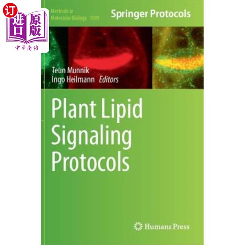 海外直订Plant Lipid Signaling Protocols 植物脂质信号协议