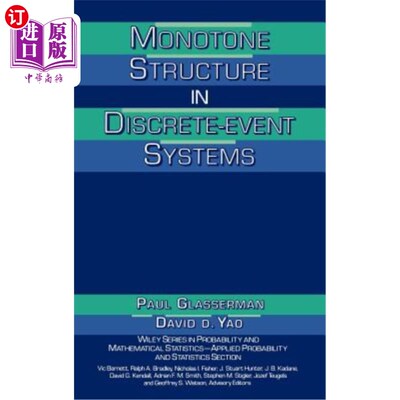 海外直订Monotone Structure in Discrete-Event Systems 离散事件系统的单调结构