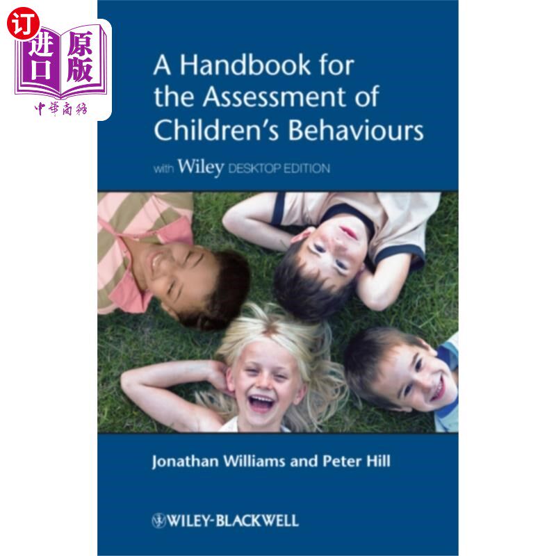 海外直订医药图书Handbook for the Assessment of Children's Behavi... 儿童行为评估手册