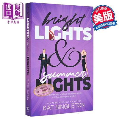 霓虹夏夜 限量刷边版 英文原版 Bright Lights and Summer Nights Kat Singleton【中商原版】