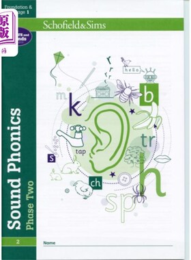海外直订Sound Phonics Phase Two: EYFS/KS1, Ages 4-6 语音拼读第二阶段:EYFS/KS1, 4-6岁