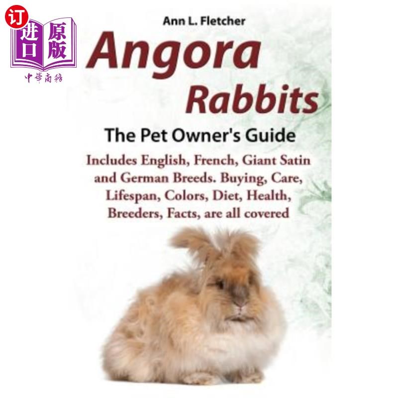 海外直订angora rabbits a pet owners guide: includes english