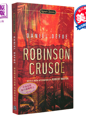 【中商原版】[英文原版]Robinson Crusoe鲁滨逊漂流记 外国世界经典名著小说书