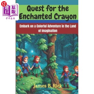 the Embark Crayon 海外直订Quest Land Enchanted Adventure Colorful 土地 寻找魔法蜡笔：在想象 for