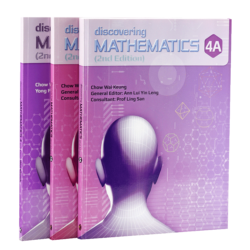 现货 【新加坡中学数学教材】Discovering Mathematics Textbook(4A+4B)+Workbook 4 (Exp) (2nd Edition) 学生书+练习册