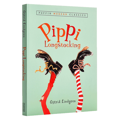 长袜子皮皮 英文原版 林格伦 Pippi Longstocking 儿童文学 经典文学 悬疑探险 童话 870L 暑假阅读书目 8-12岁 国际安徒生奖