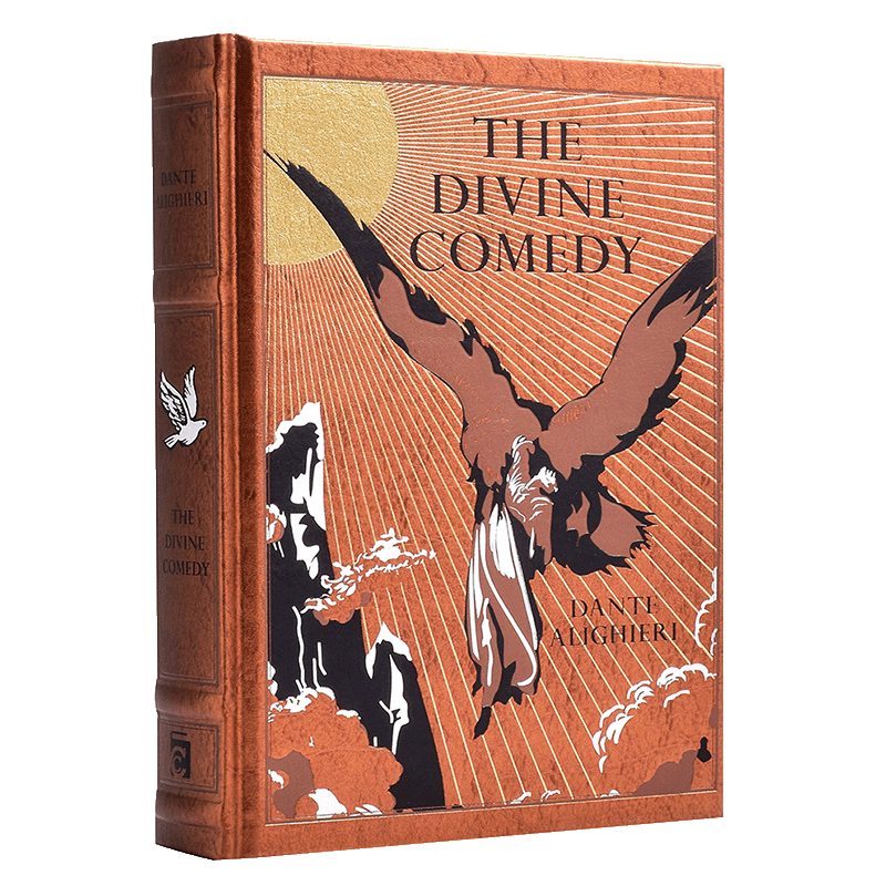 【中商原版】但丁：神曲 英文原版 The Divine Comedy 皮质金边珍藏版