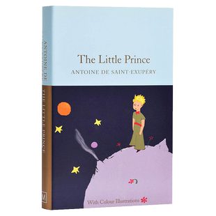 the little prince小王子英文版彩色插图 小王子珍藏版精装插画 小王子绘本 小王子正版书籍英文版 小王子英文原版书籍 小王?