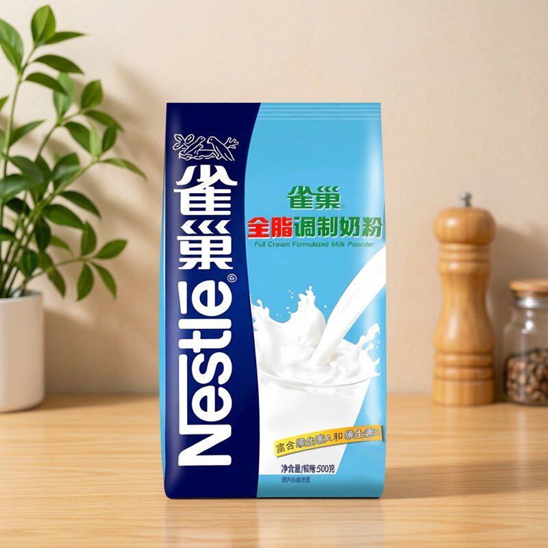 雀巢全脂奶粉500g袋装烘焙奶粉成人速溶奶粉蛋糕面包牛轧糖原材料