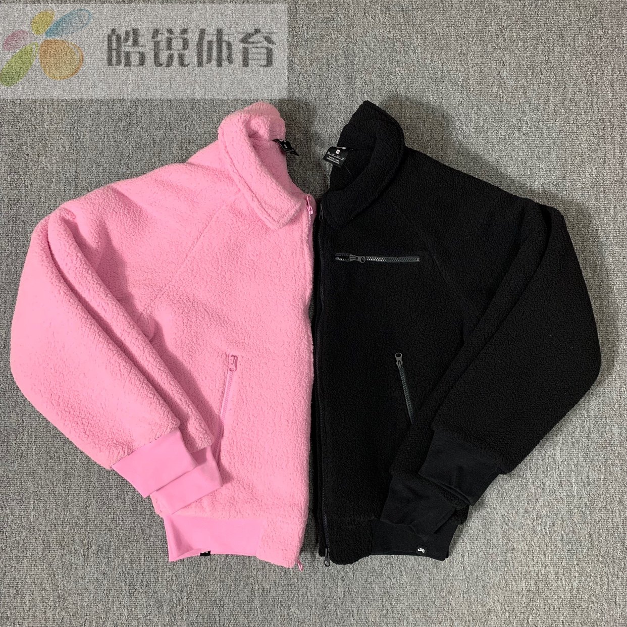 耐克Nike休闲羊羔绒保暖外套