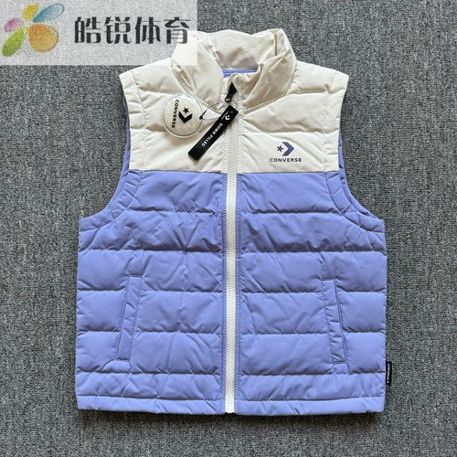 CONVERSE ALL STAR匡威男女童运动休闲保暖羽绒马甲背心CV2342171