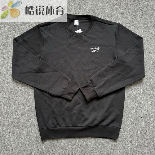 Reebok 锐步男子潮流运动休闲圆领长袖卫衣套头衫 GR8470