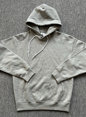 Nike耐克男子新品加绒保暖连帽刺绣运动休闲卫衣DX1356-063-010