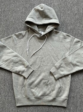 Nike耐克男子新品加绒保暖连帽刺绣运动休闲卫衣DX1356-063-010