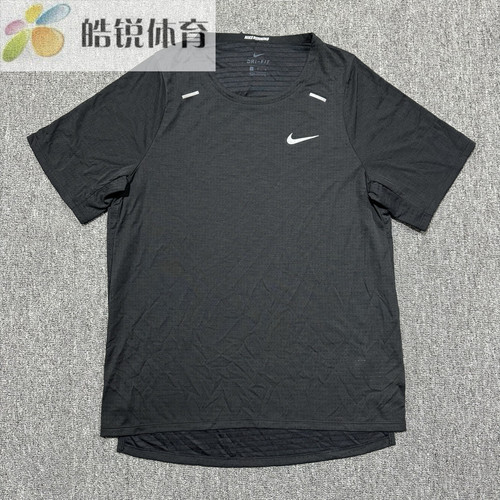 Nike Dri-Fit耐克男速干跑步训练运动休闲圆领短袖T恤CJ5421-010