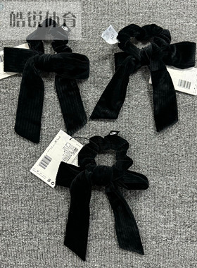 皓锐体育 耐克Nike女子运动休闲瑜伽蝴蝶结发饰束发带 DX7864-010