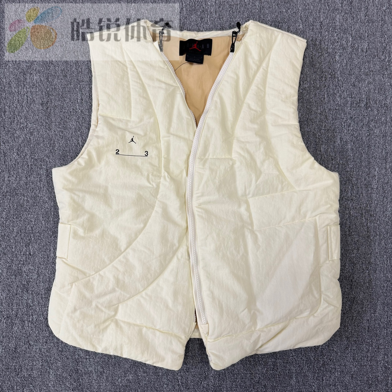 皓锐体育 耐克 Nike Jordan 男子运动休闲保暖棉马甲 DR1438-113