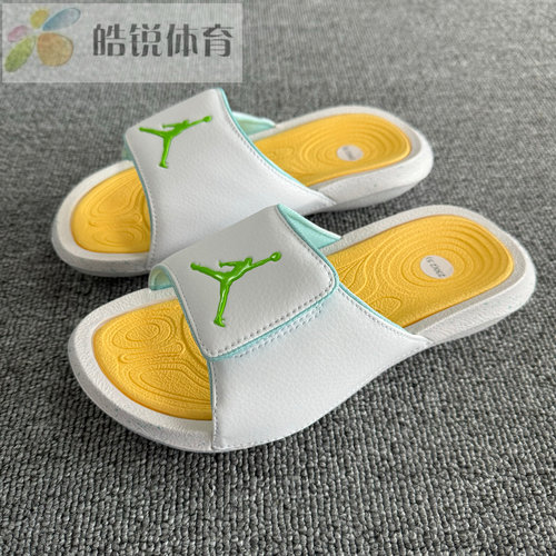 皓锐体育 耐克 Nike AJ6 男女大童运动休闲魔术贴拖鞋 FN3431-131