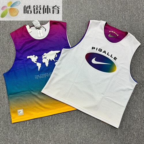 Nike x Pigalle耐克联名款男子两面穿速干透气运动无袖背心CI9951