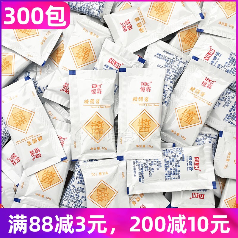 忆霖糖醋酱600包整箱上校鸡块酱
