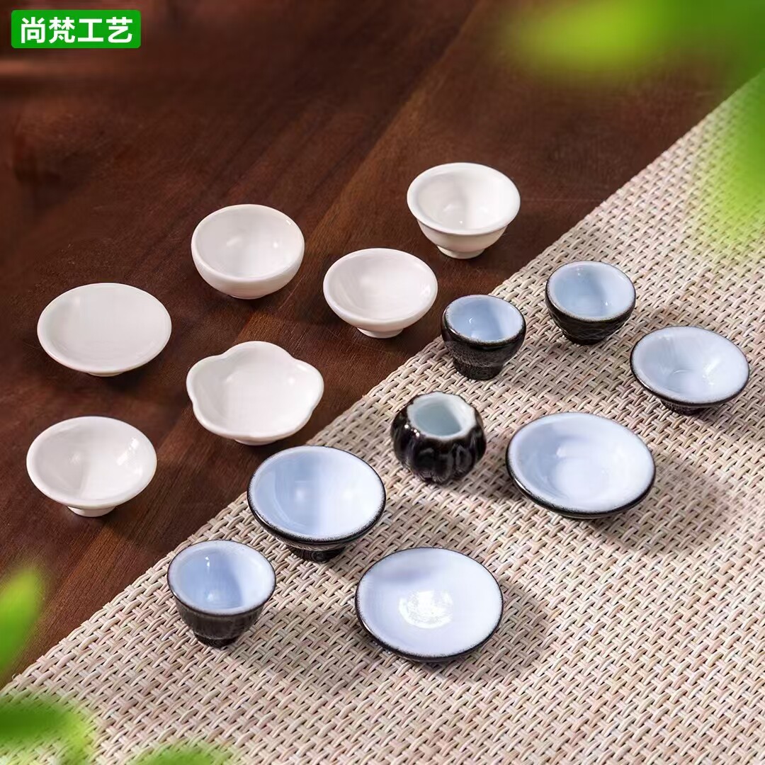 复古迷你小盘子碗微缩模型小摆件图片