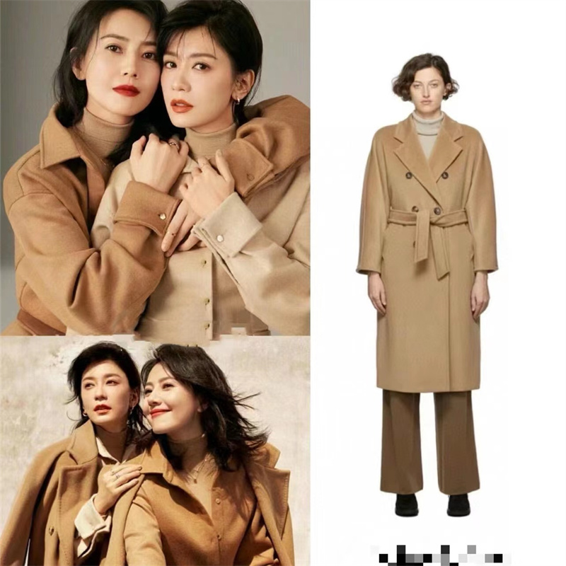 双排扣经典款101801羊毛大衣