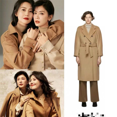 双排扣经典款101801羊毛大衣