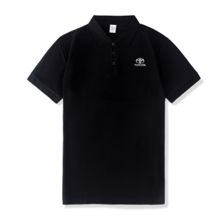 丰田4S店公司工作服短袖polo衫定制印logo男工装定做印字T恤翻领