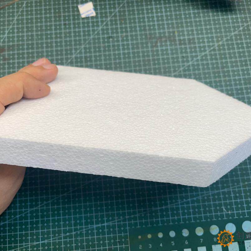 DIY船体专用泡沫板 科技小制作小船模型改装浮力配件 25mm厚度EPS