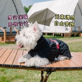 Корейская щенка на открытом воздухе горячая куртка домашние животные домашние животные осень и зимняя собака маленькая и маленькая собака