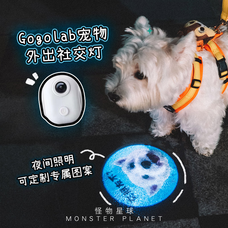 gogolab宠物社交投影灯图案定制