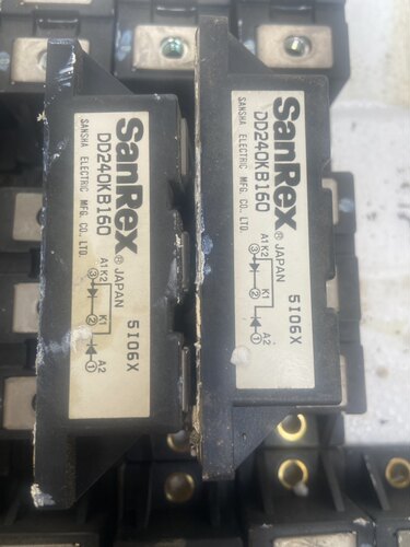 DD200KB160日本进口拆机整流二极管 可以代替MDC250C-16 品质保证