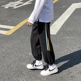 XZ616-春季新款百搭薄款卫裤九分裤休闲裤宽松TY101P50控68，男装休闲裤，星座512A（原616）
