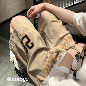 XZ616 夏季新款宽松百搭发泡字母篮球裤  TY349 P35控49图片