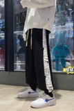 冬季新款卡通印花加绒加厚休闲裤卫裤TY241，男装休闲裤，星座512A（原616）