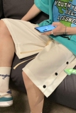 XZ616夏季新款华夫格排扣短裤五分裤TY321P30控39，男装休闲裤，星座512A（原616）