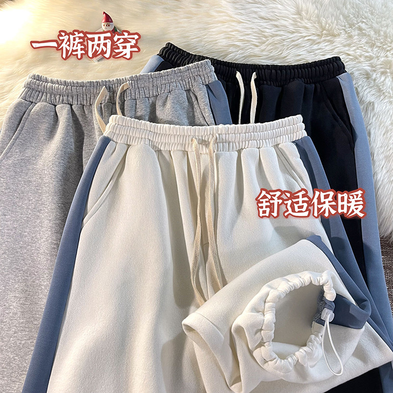 XZ616秋冬季新款贴标加绒加厚休闲卫裤TY240P55控68,男装休闲裤,星座512A（原616）