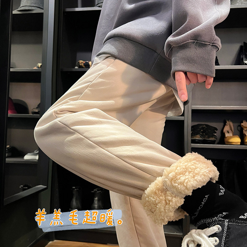 大码现货！冬季羊羔绒休闲裤加绒加厚主推款TY888,男装休闲裤,星座512A（原616）