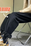 冬季新款加绒加厚卫裤束脚休闲裤XZ616-TY252，男装休闲裤，星座512A（原616）
