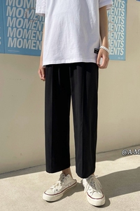 XZ616 春夏季薄款冰丝休闲九分裤 TY115 P45控58图片