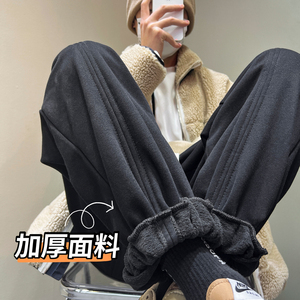 冬季新款加绒加厚卫裤束脚休闲裤 XZ616-TY252图片