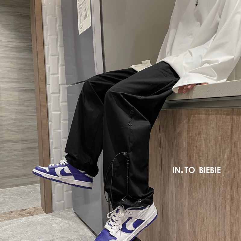 大码秋季新款宽松百搭抽绳休闲裤XZ616-TY213P45控58,男装休闲裤,星座512A（原616）