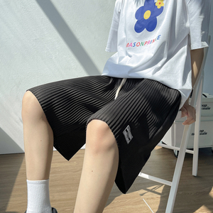 XZ616夏季新款宽松冰丝休闲五分裤TY131P30控39