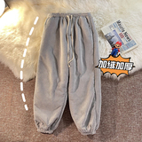 冬季新款羊羔绒玉米粒加绒加厚保暖休闲裤XZ616-TY245P65控78，男装休闲裤，星座512A（原616）