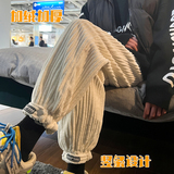 冬季新款粗条灯芯绒魔术贴加绒加厚宽松休闲裤TY251，男装休闲裤，星座512A（原616）