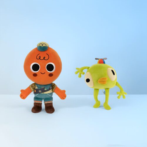 跨境新品PEAK Plush爬山游戏周边毛绒玩具卡通蘑菇厨师人玩偶公仔