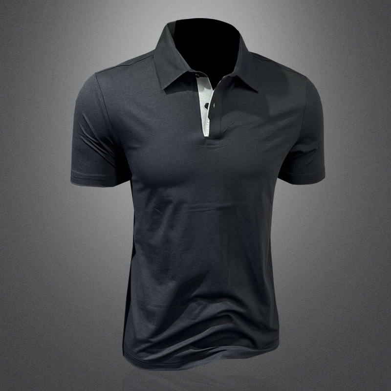 钱塘730/DT55028/P78无痕工艺POLO男士速干运动短袖T恤修身主推，男装T恤，钱塘730-1