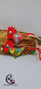 迎春鸡打春鸡宝宝儿童立春节气佩戴传统手工缝制布艺春鸡装饰用品