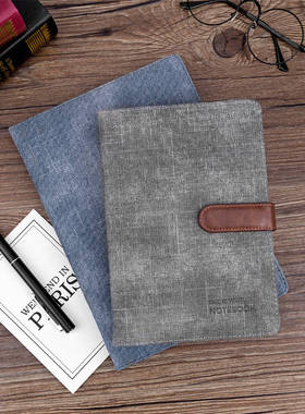 广博布面记事本GBP200223布面记笔记本25K16K搭水洗牛仔系列120张